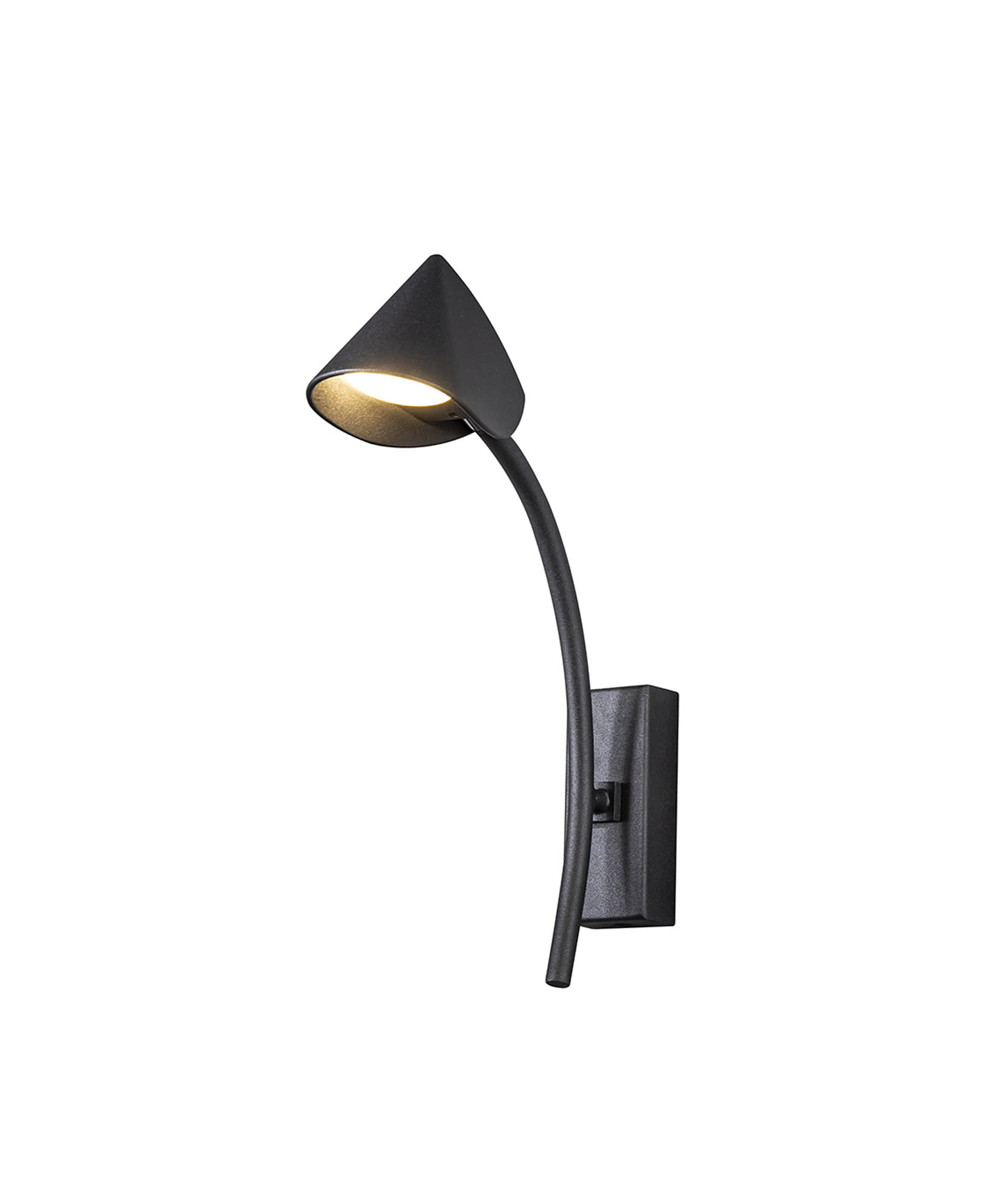 M7583  Capuccina Wall Lamp 1 Light 6W LED Black
